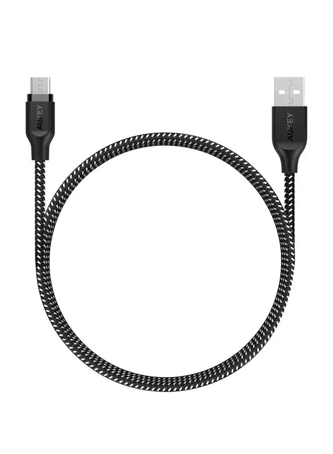 كابل USB 2.0 إلى Micro USB من النايلون المضفر (1.2 متر / 3.95 قدم)-1