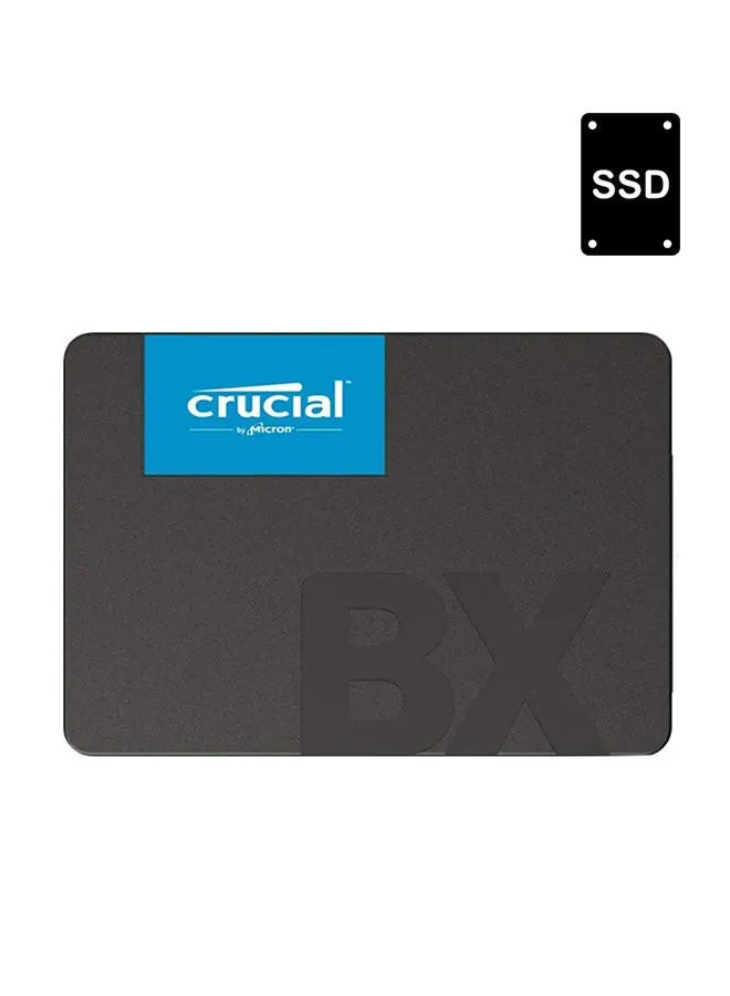 BX500 SATA 2.5 بوصة SSD داخلي، سعة 1 تيرابايت، قراءة تسلسلية 540 ميجا بايت/ثانية، كتابة تسلسلية 500 ميجا بايت/ثانية، قدرة تحمل 360 تيرابايت TBW SSD، أسود | CT1000BX500SSD1-1