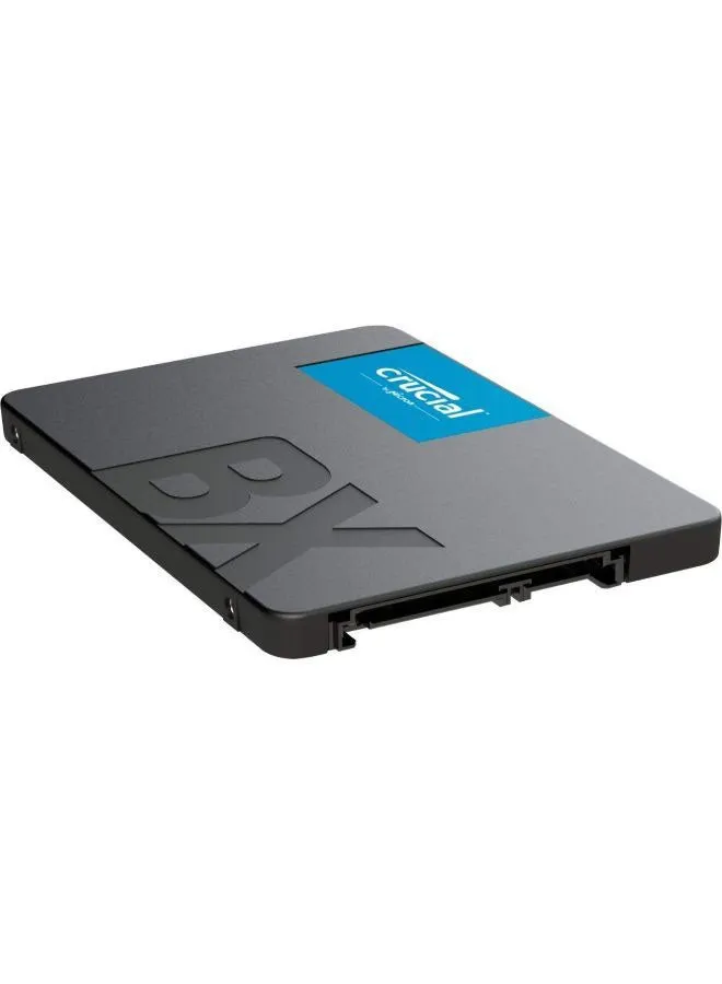 BX500 SATA 2.5 بوصة SSD داخلي، سعة 1 تيرابايت، قراءة تسلسلية 540 ميجا بايت/ثانية، كتابة تسلسلية 500 ميجا بايت/ثانية، قدرة تحمل 360 تيرابايت TBW SSD، أسود | CT1000BX500SSD1-2