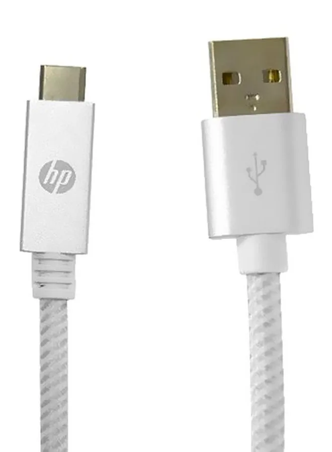 كابل توصيل احترافي من USB-C الى USB-A أبيض-2