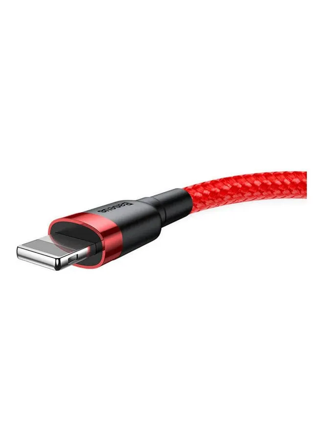 كابل كافيول من USB إلى IP بشدة 1.5 أمبير وطول 2 متر أحمر-2