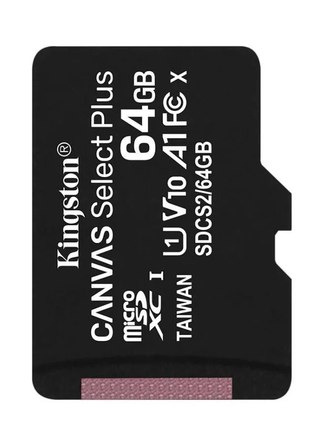 Canvas Select Plus MicroSD UHS-1 Memory Card Black-2