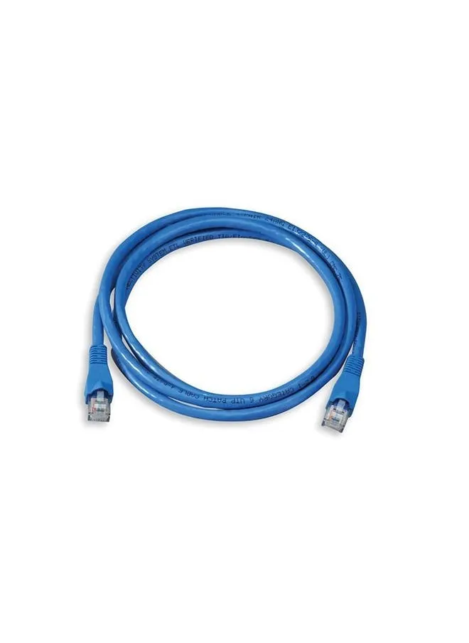 كابل شبكة إيثرنت Cat6 RJ45 بطول 0.5 متر باللون الأزرق-1