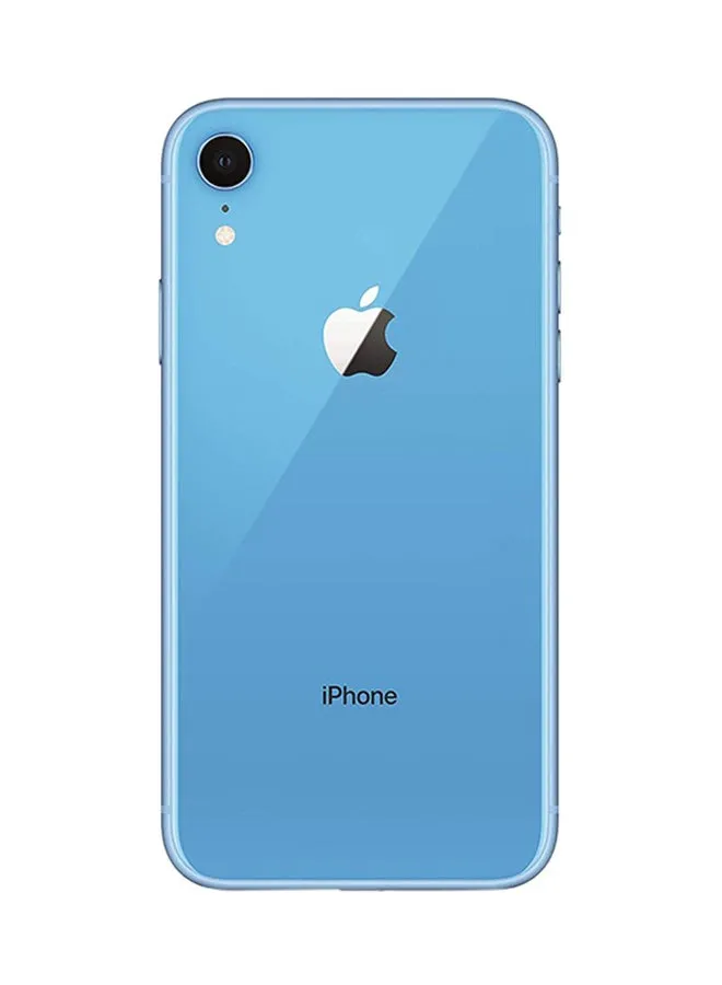 هاتف iPhone XR مملوك مسبقًا ومعتمد مع تطبيق FaceTime باللون الأزرق وذاكرة سعة 128 جيجابايت ويدعم تقنية 4G LTE - إصدار عالمي-2