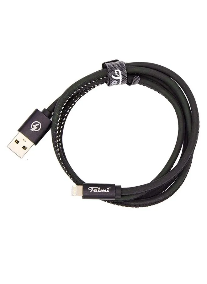 كابل شحن USB لمزامنة البيانات TM 02 بني-1