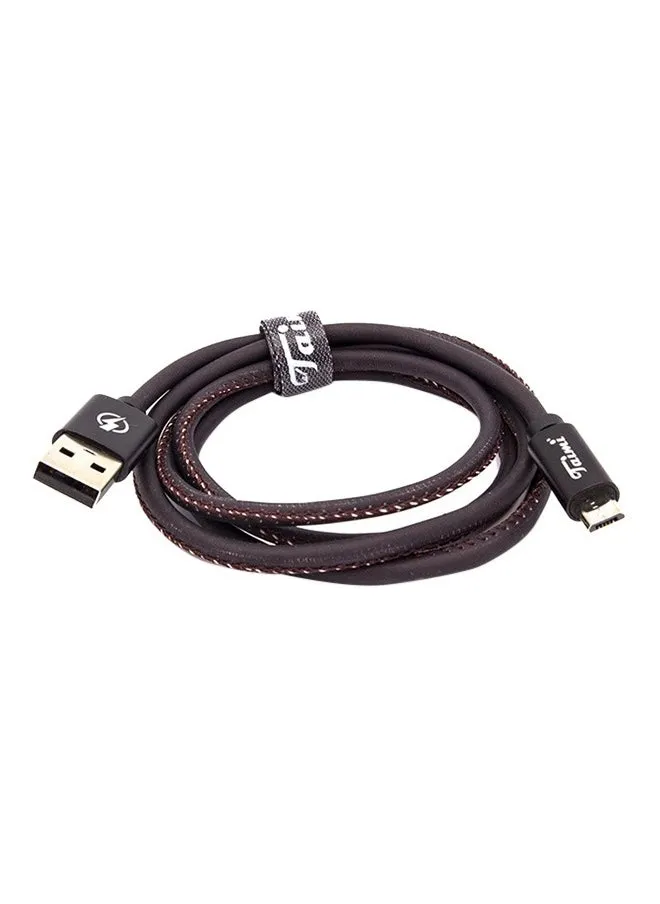 كابل شحن USB لمزامنة البيانات TM 02 بني-2