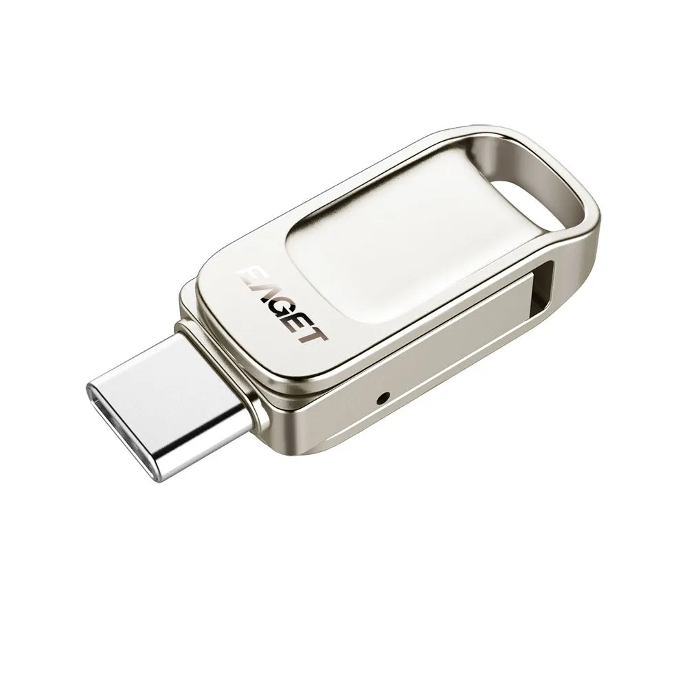 فلاش درايف CU31 معدنيّ على شكل حرف U بمنفذ USB 3.0 Type-C 64.0 GB-1