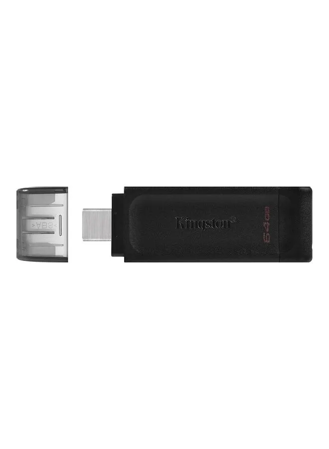 فلاش درايف داتا ترافيلر 70 بمنفذ Type-C USB 64.0 GB-2