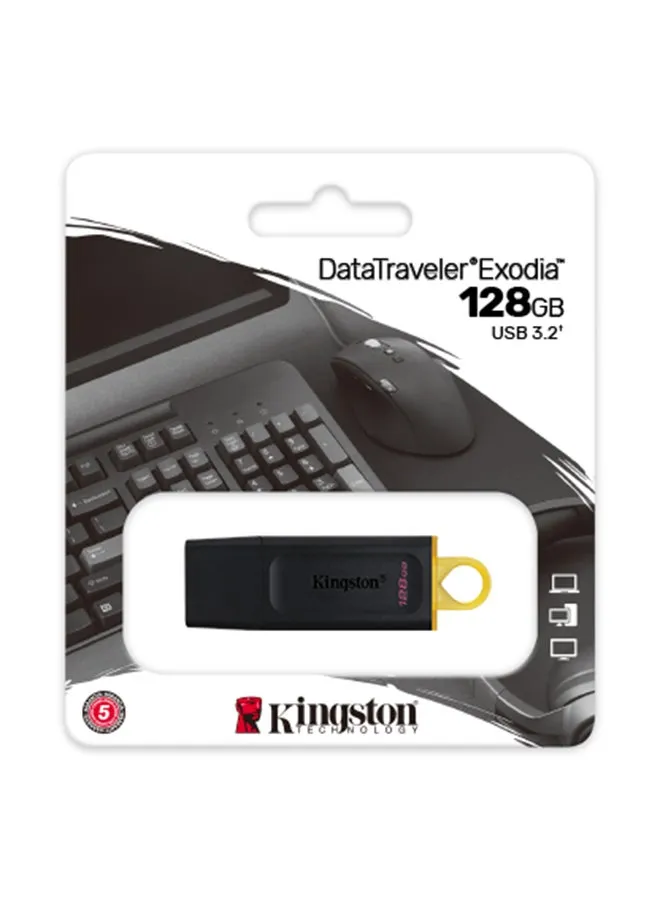 محرك فلاش USB داتا ترافيلر إكسوديا 128.0 GB-2