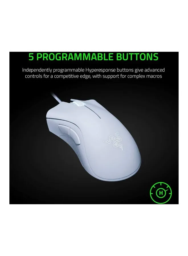 Deathadder Essenential Gaming Wired-White Edition-2