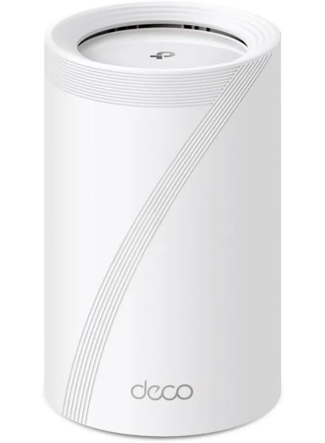 Deco BE65 (3 عبوات)--نظام TP-LINK Deco Whole Home Mesh Wi-Fi 7، ثنائي النطاق، Wi-Fi 7، سرعة تصل إلى 9.3 جيجابت في الثانية، تغطية تصل إلى 600 متر مربع، ما يصل إلى 150 مستخدمًا، 3 حزم أبيض-2