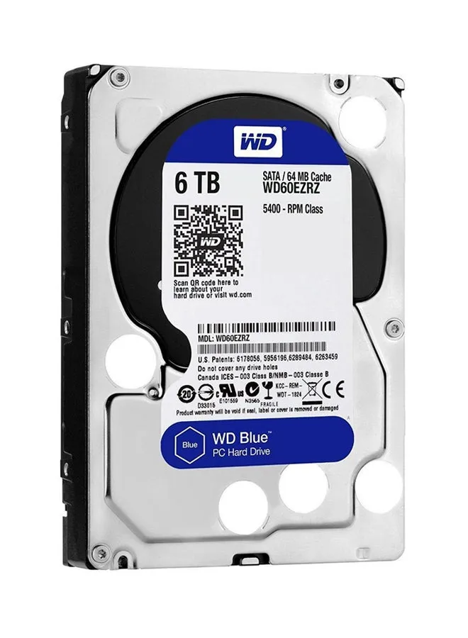 محرك أقراص صلبة للكمبيوتر المكتبي WD60EZRZ 6.0 TB-1