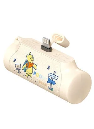 Disney/Disney pocket charging treasure small portable cute cartoon wireless emergency mobile power 2023LF165C [Apple interface] Winnie the Pooh LF165C [Apple interface] Winnie the Pooh-1