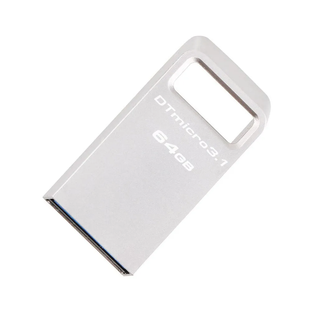 فلاش درايف DTMC3 USB بسرعة عالية 100 ميجابايت/ثانية وذاكرة تخزين بسعة 64 جيجابايت C5632-64GB-L فضي-2