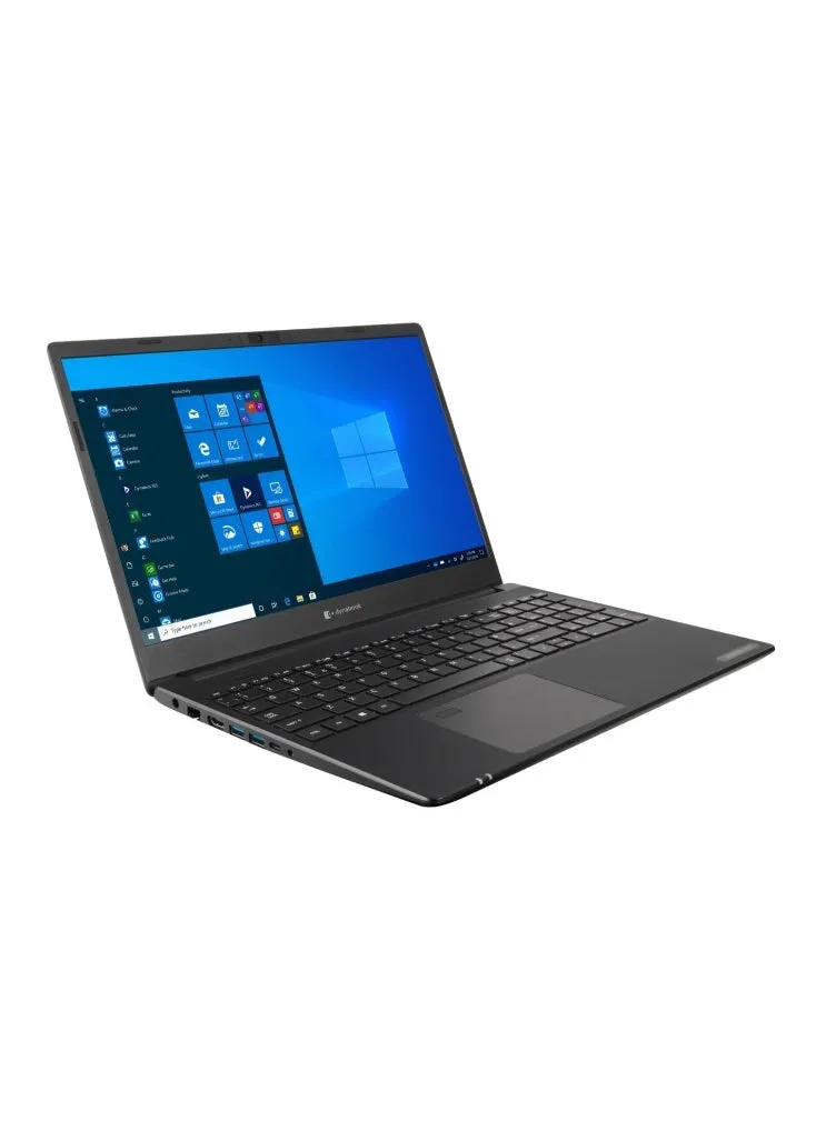 كمبيوتر محمول Dynabook بشاشة عالية الدقة مقاس 15.6 بوصة ومعالج Intel Core i7-1165G7 وذاكرة وصول عشوائي سعة 8 جيجابايت ومحرك أقراص ثابتة سعة 1 تيرابايت وDOS (بدون نظام التشغيل Windows) وبطاقة رسومات Intel Iris Xe/-2