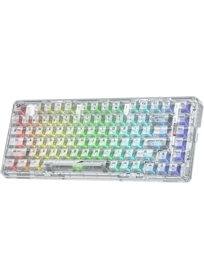 لوحة مفاتيح الألعاب الميكانيكية اللاسلكية Elf Pro K649CT RGB.-1