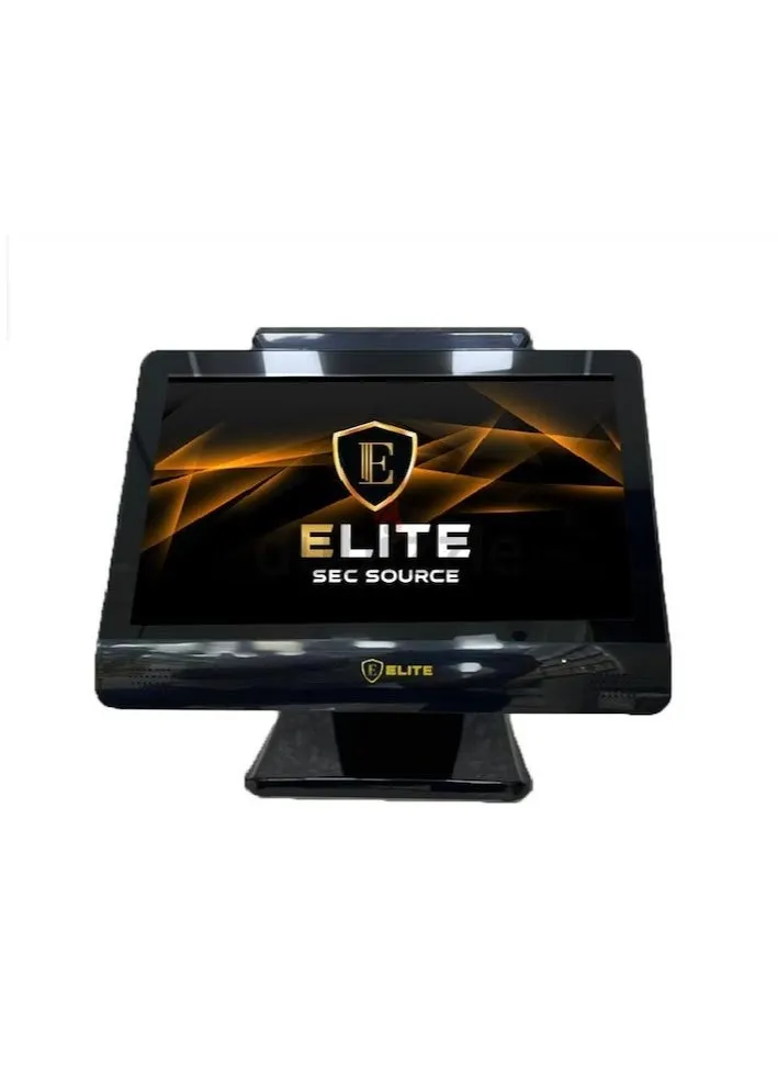 كمبيوتر Elite الكل في 1 نقاط البيع ، كاشير بشاشة تعمل باللمس C150 ، معالج J1900 - SSD 128 جيجا بايت - 4 جيجا بايت رام - واي فاي - TA نقطة بيع شاشة عرض العملاء-1