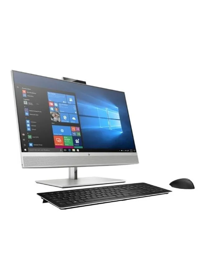 جهاز Elite One 800 G6 AIO مزود بشاشة لمس FHD مقاس 27 بوصة ومعالج كور i7 وذاكرة وصول عشوائي سعة 16 جيجابايت ومحرك أقراص SSD سعة 512 جيجابايت مزود بنظام تشغيل Windows وبطاقة رسومات Intel UHD باللغة الإنجليزية/العربية فضي الإنجليزية/العربية فضي-2