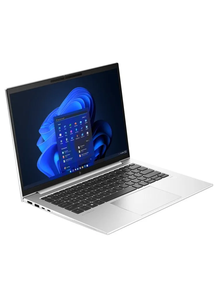 لابتوب ايليت بوك 840 G10 بشاشة IPS مقاس 14 بوصة (1920x1200) مع معالج كور i7-1355U وذاكرة رام بسعة 16 جيجابايت دي دي ار فايف وذاكرة تخزين اس اس دي بسعة 512 جيجابايت ان في ام اي و نظام تشغيل ويندوز 11 برو وبطاقة رسومات مدمجة انتل يو اتش دي جرافيكس الإنجليزية/العربية فضي-2