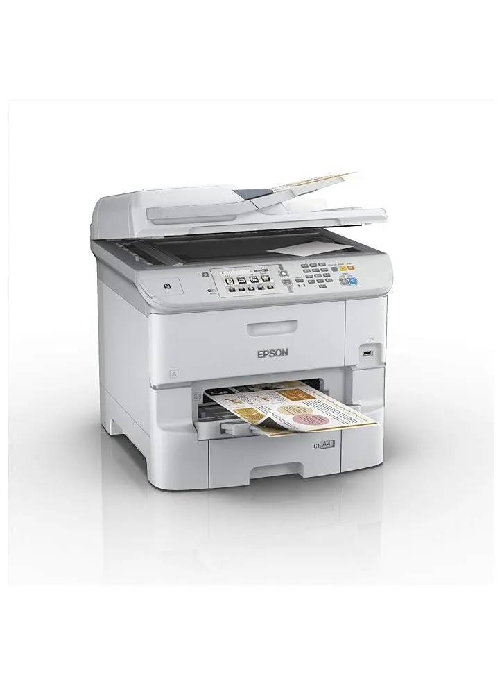 طابعة Epson WorkForce Pro WF-6590DWF متعددة الوظائف نافثة للحبر باللون الرمادي-2