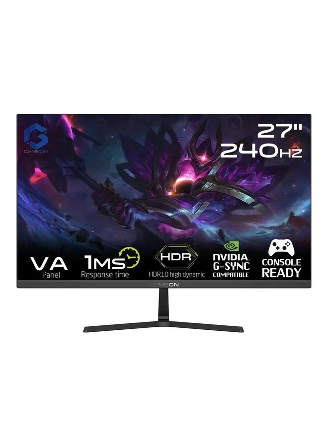 سلسلة  Esports GOESP27240VA مقاس 27 بوصة FHD HDR 240 هرتز 1 مللي ثانية HDMI 2.1 شاشة ألعاب متوافقة مع المزامنة المتوافقة مع G-Sync وإطار نحيف-1