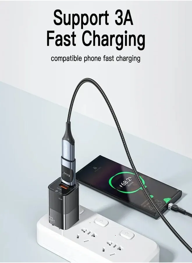 مجموعة محول من تايب C الى USB, مايكرو الى تايب C, ومن USB الى تايب C-2