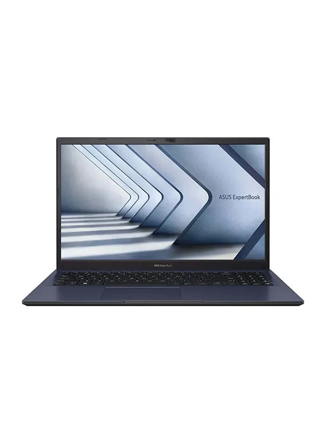 ExpertBook B1 B1400CBA Laptop With 15.6-Inch Display, Core i5-1235U Processor/8GB RAM/512GB SSD/Intel UHD Graphics/DOS(Without Windows) English/Arabic Black-1