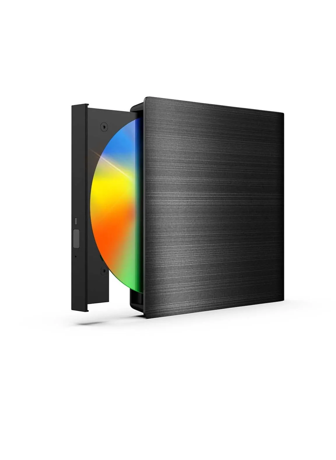 محرك أقراص CD/DVD خارجي لأجهزة الكمبيوتر المحمول USB 3.0 مشغل أقراص CD/DVD محمول +/-RW ناسخ أقراص مضغوطة وقارئ أقراص مضغوطة وكاتب ناسخ أقراص متوافق مع أجهزة الكمبيوتر المحمول المكتبية-1