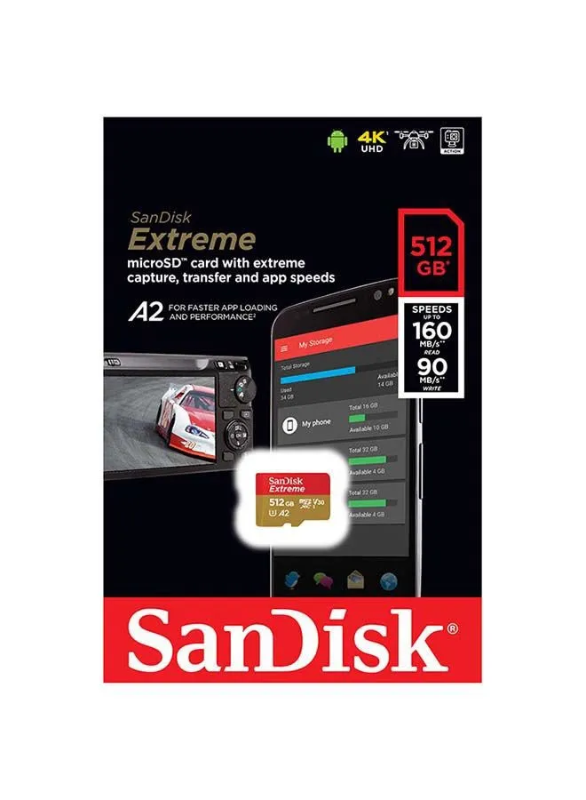 بطاقة SDXC UHS-I متناهية الصغر 512 GB-2