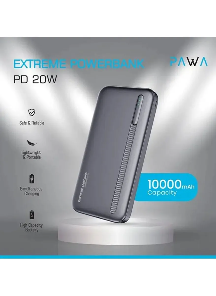 بنك الطاقة Extreme PD20W بمنفذين بسعة 20000 مللي أمبير في الساعة / آمن وموثوق / خفيف الوزن وقابل للحمل-1