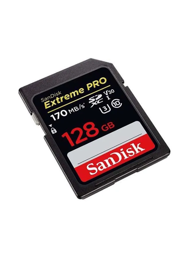 بطاقة ذاكرة إكستريم PRO UHS-I SDXC بسرعة 170 ميجابايت في الثانية - طراز SDSDXXY-128G-GN4IN 128.0 GB-2