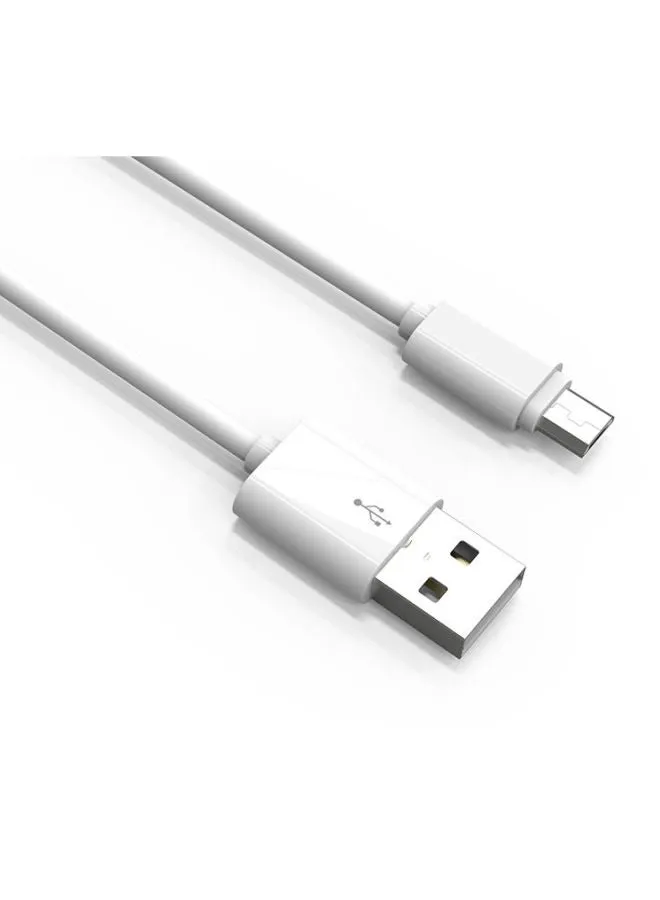 كابل بمنفذ USB للشحن السريع أبيض-2