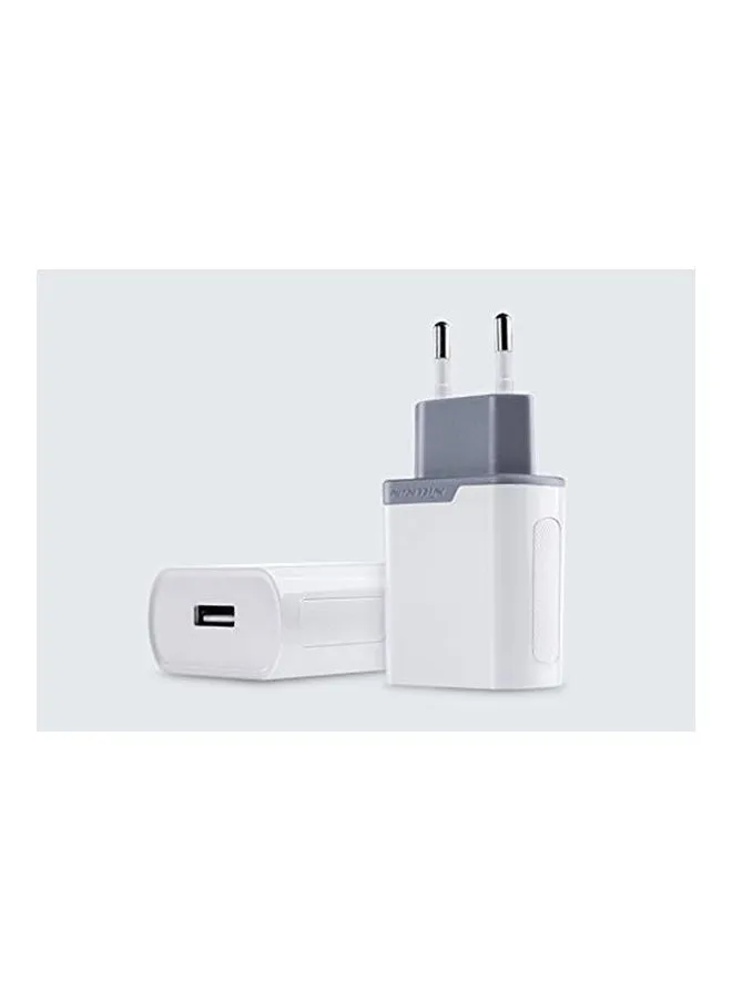 Fast Charger Adapter Qc3.0 (Uk Plug) White-1