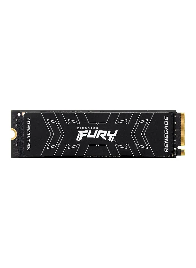 FURY Renegade 4TB PCIe Gen 4.0 NVMe M.2 SSD داخلي للألعاب | ما يصل إلى 7300 ميجابايت/ثانية | تي ال سي ناند | SFYRD/4000G، أسود، 4 تيرابايت-1