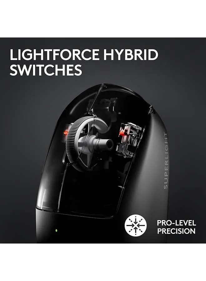 G Pro X Superlight 2 Lightspeed Gaming Mouse - Black - 2.4Ghz-2