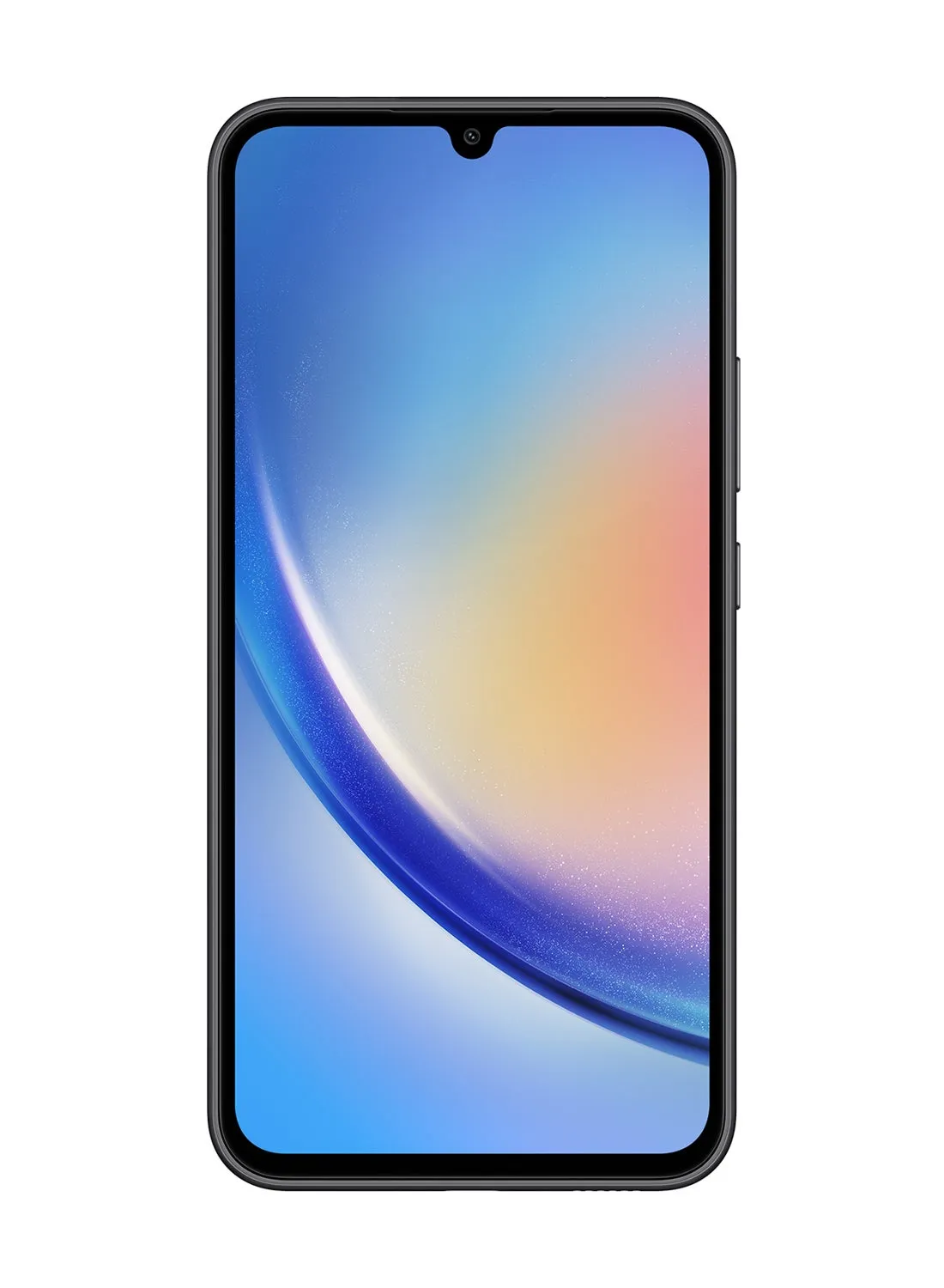 هاتف Galaxy A34 ثنائي شريحة الاتصال بلون جرافيت رائع وذاكرة وصول عشوائي (RAM) سعة 6 جيجابايت وذاكرة تخزين داخلية 128 جيجابايت يدعم تقنية 5G - إصدار الشرق الأوسط-2