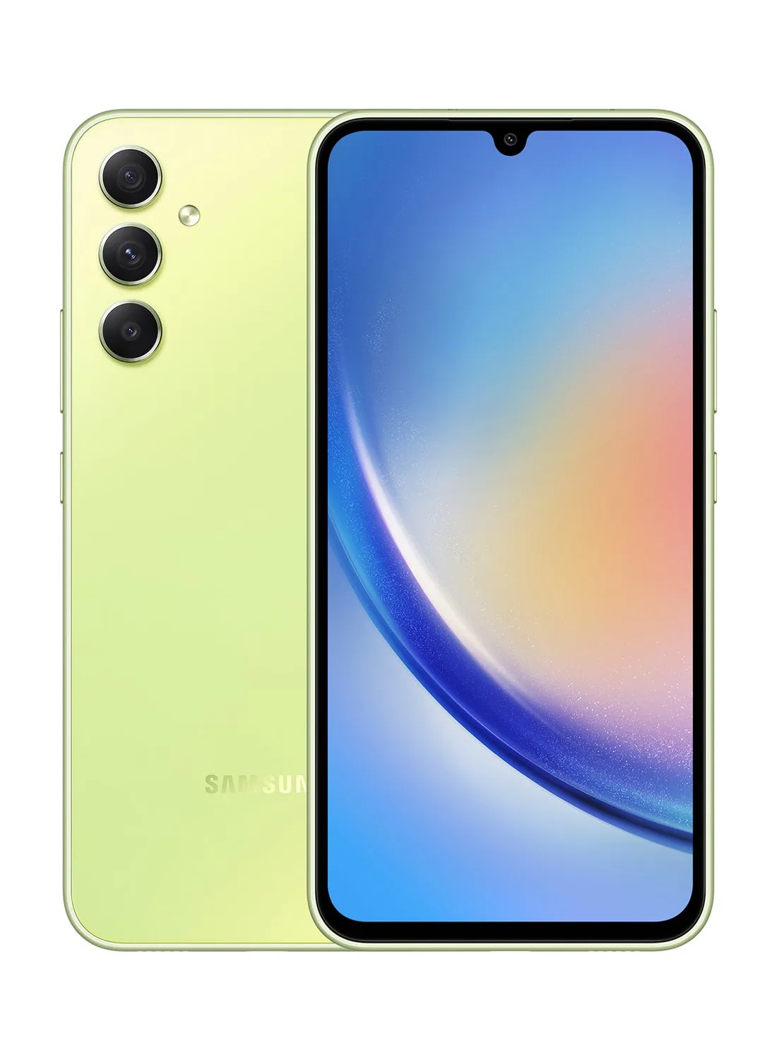 هاتف Galaxy A34 ثنائي الشريحة، Awesome Lime، 6 جيجابايت من ذاكرة الوصول العشوائي، 128 جيجابايت، 5G - إصدار الشرق الأوسط-1