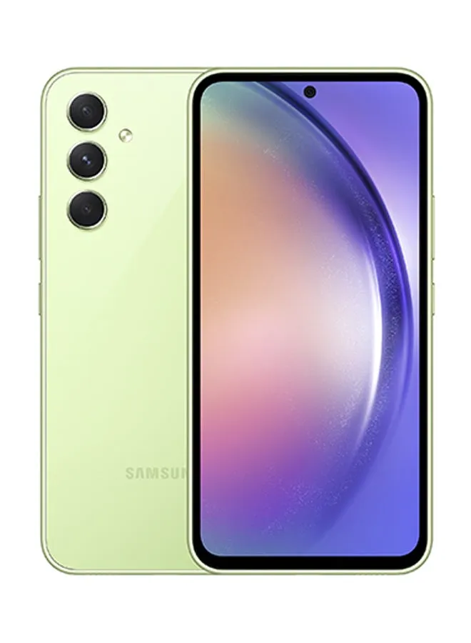 Galaxy A54 ثنائي الشريحة، Awesome Lime، 8 جيجابايت من ذاكرة الوصول العشوائي، 256 جيجابايت، 5G - الإصدار العالمي-1