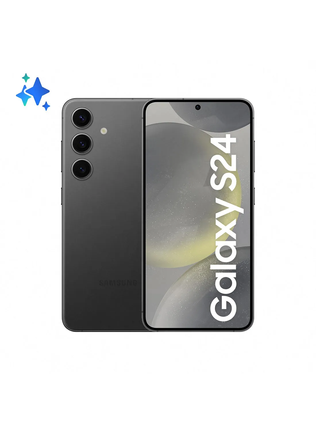 هاتف Galaxy S24 ثنائي شريحة الاتصال باللون الأسود وذاكرة الوصول العشوائي (RAM) سعة 8 جيجابايت وذاكرة تخزين داخلية 256 جيجابايت يدعم تقنية 5G مع حافظة أدوات، ومحول سفر بقدرة 25 وات - إصدار الشرق الأوسط-2