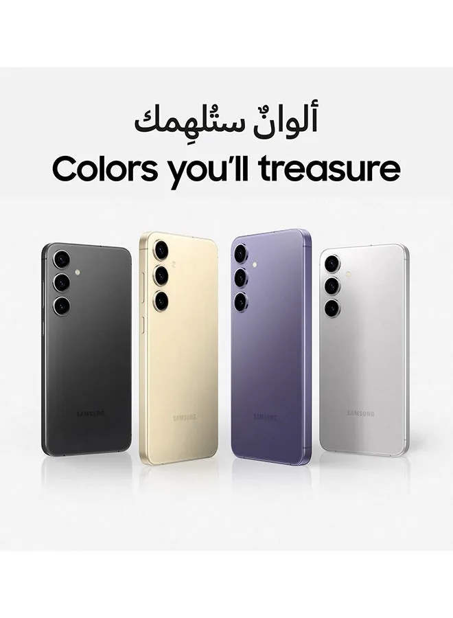 هاتف Galaxy S24 Plus 5G ثنائي الشريحة باللون الرمادي الرخامي وذاكرة الوصول العشوائي (RAM) سعة 12 جيجابايت وسعة 256 جيجابايت - إصدار الشرق الأوسط-2