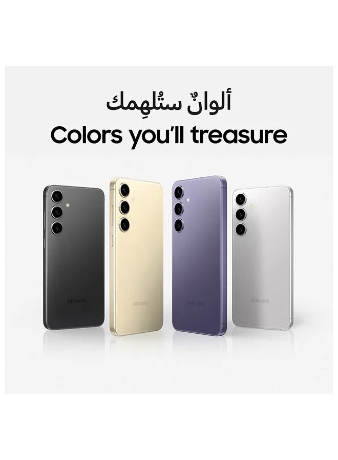 هاتف Galaxy S24 Plus ثنائي الشريحة باللون الأسود وذاكرة الوصول العشوائي (RAM) سعة 12 جيجابايت وذاكرة تخزين داخلية 512 جيجابايت ويدعم تقنية 5G - إصدار الشرق الأوسط-2