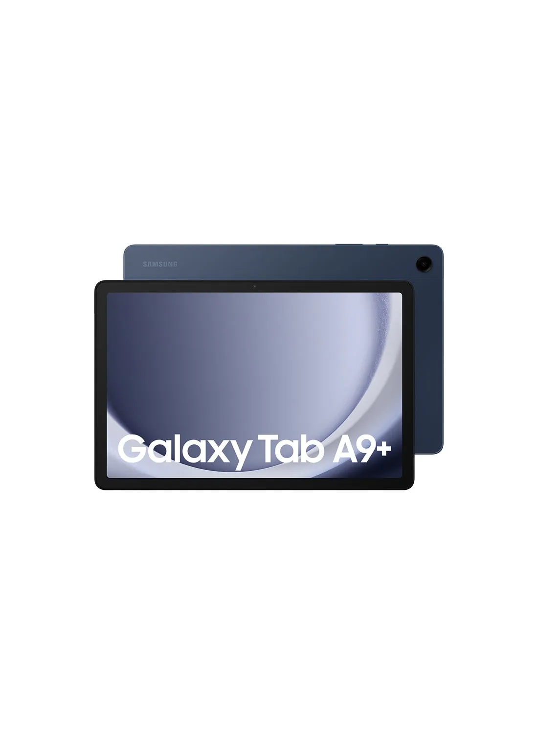 Galaxy Tab A9 Plus باللون الأزرق الداكن، وذاكرة الوصول العشوائي (RAM) سعة 4 جيجابايت، وذاكرة الوصول العشوائي (RAM) سعة 64 جيجابايت، ويدعم تقنية 5G - إصدار الشرق الأوسط-1