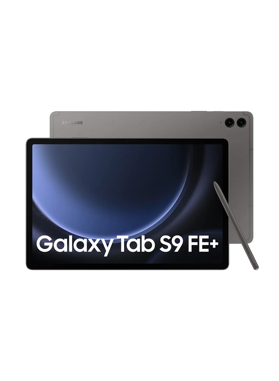 Galaxy Tab S9 FE Plus، رمادي، 12 جيجابايت رام، 256 جيجابايت واي فاي - إصدار الشرق الأوسط-1