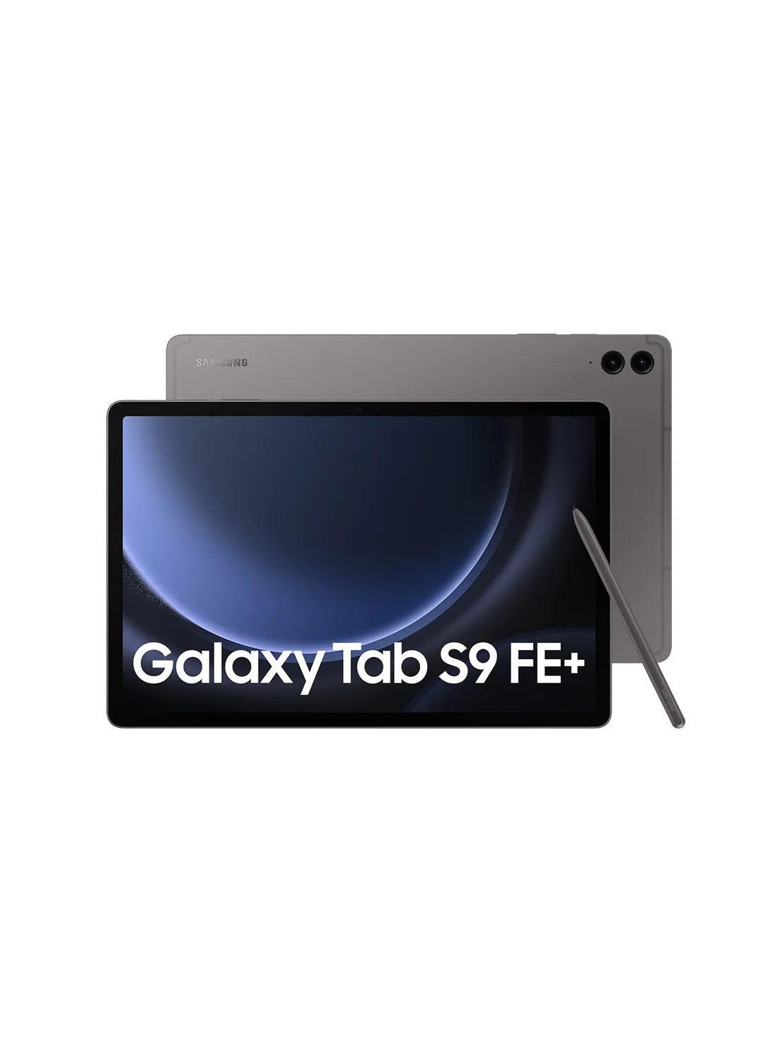 Galaxy Tab S9 FE Plus باللون الرمادي، وذاكرة الوصول العشوائي (RAM) سعة 8 جيجابايت، وذاكرة الوصول العشوائي (RAM) سعة 128 جيجابايت، ويدعم تقنية 5G - إصدار الشرق الأوسط-1