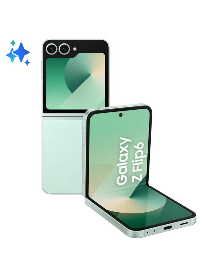 هاتف Galaxy Z Flip 6 ثنائي الشريحة وذاكرة وصول عشوائي (RAM) سعة 12 جيجابايت وذاكرة داخلية 256 جيجابايت يدعم تقنية 5G مع هدية - إصدار الشرق الأوسط-2