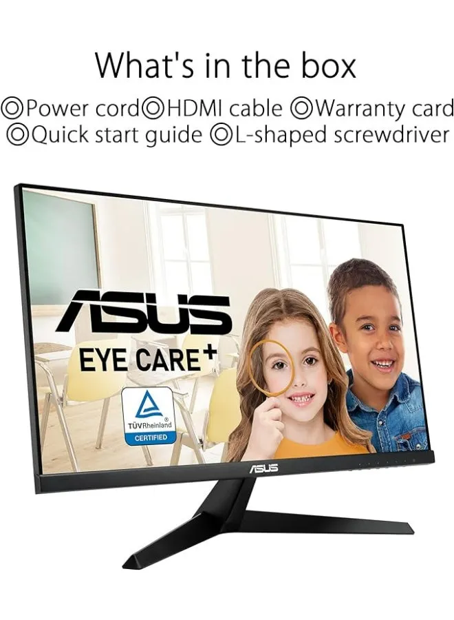 شاشة ألعاب 27 بوصة FHD (1920 × 1080)، IPS، 144 هرتز، IPS، 1 مللي ثانية (MPRT)، FreeSync Premium، تقنية Eye Care Plus، معالجة مضادة للبكتيريا، VY279HGE أسود-2