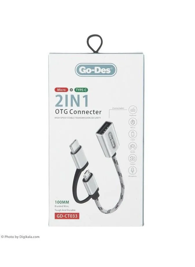 GO-DES MICRO + TYPE-C 2 IN 1 OTG CONNECTER (GD-CT033)-1