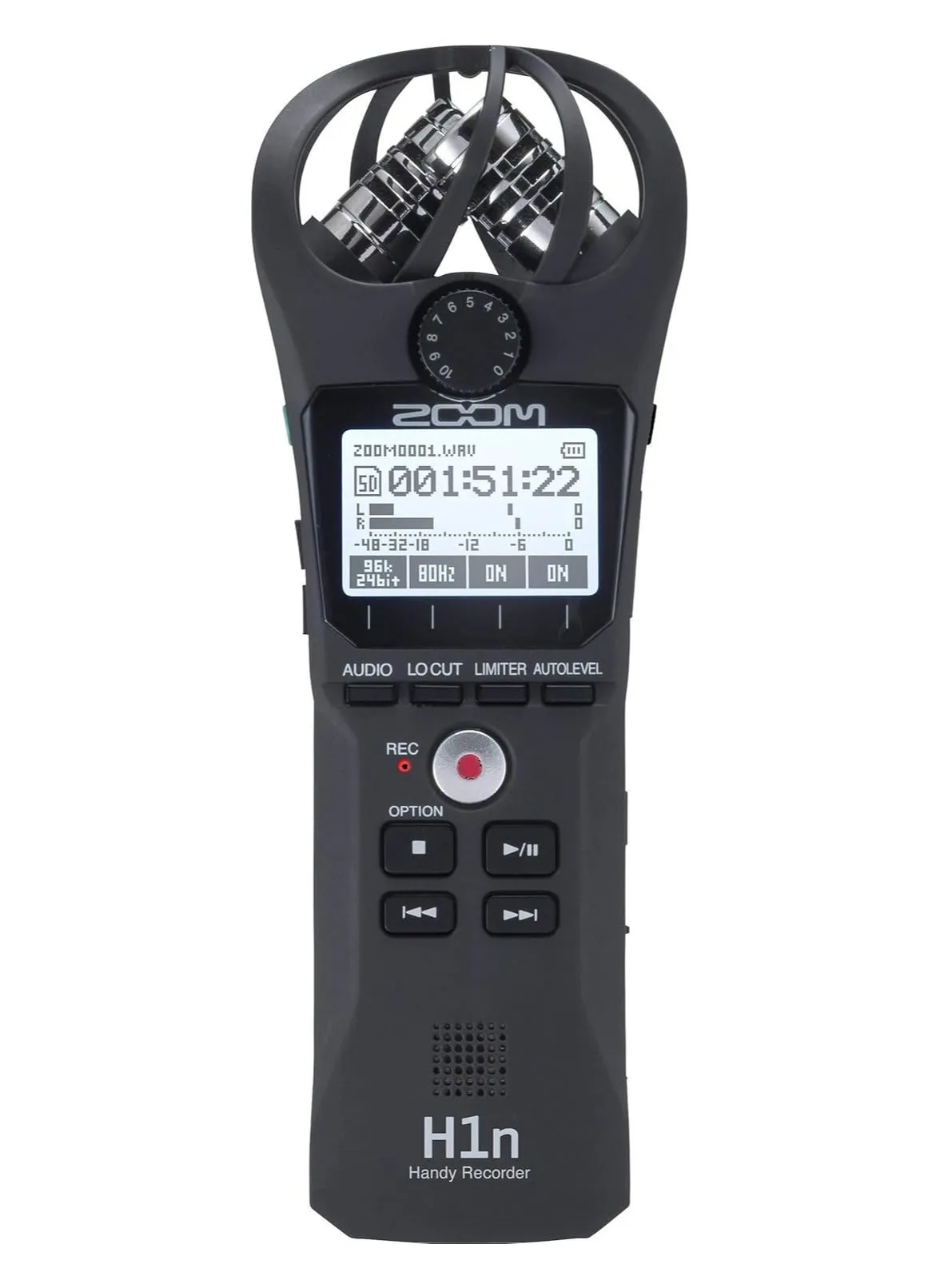 H1n Portable Recorder, Onboard Stereo Microphones, Camera Mountable, Records to SD Card, Compact, USB Microphone, Overdubbing, Dictation, For Recording Music, Audio for Video, and Interviews-2