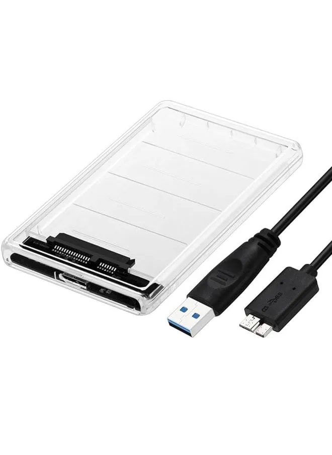 حاوية القرص الصلب 1.6 قدم USB 3.0 كابل 2.5 بوصة 5 جيجابت في الثانية لمحركات الأقراص الصلبة الخارجية Sata أو SSD-1