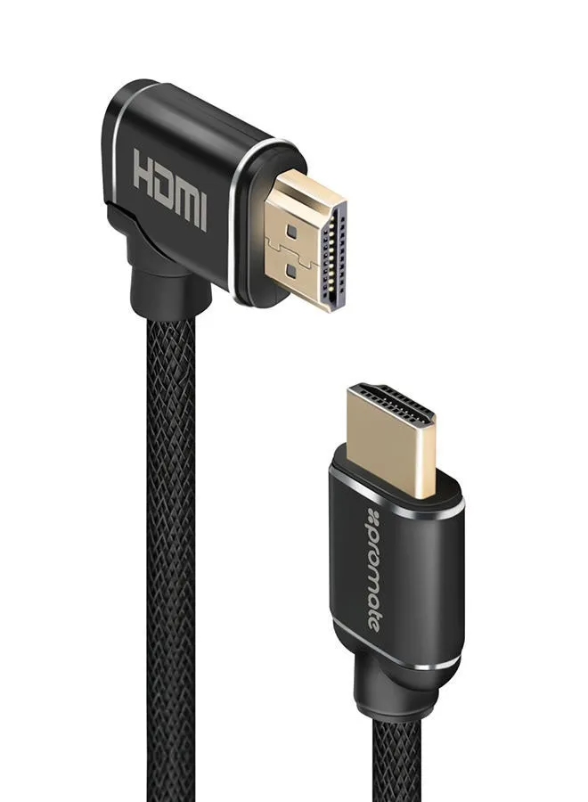 كابل صوت وفيديو عالي الوضوح 4K HDMI بزاوية يمنى 3M-1